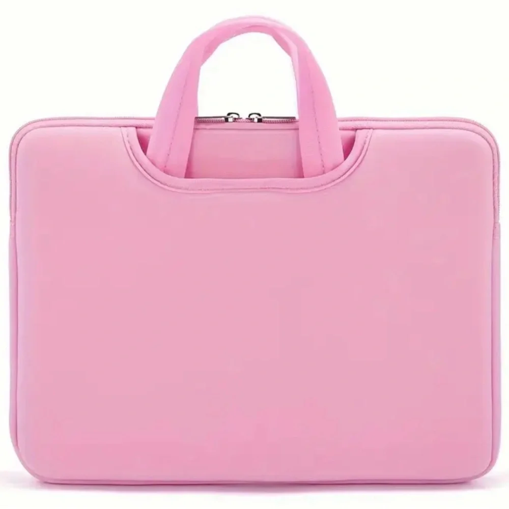 Pink Laptop Sleeve Carry Case with Handles NWOT
